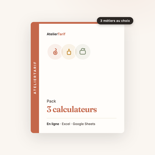 Pack 3 calculateurs au choix